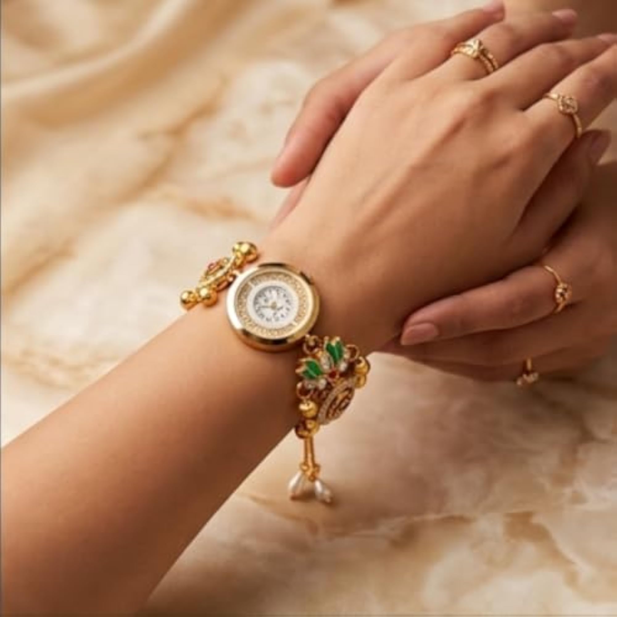 Kashmiri Bracelet Watch for Women